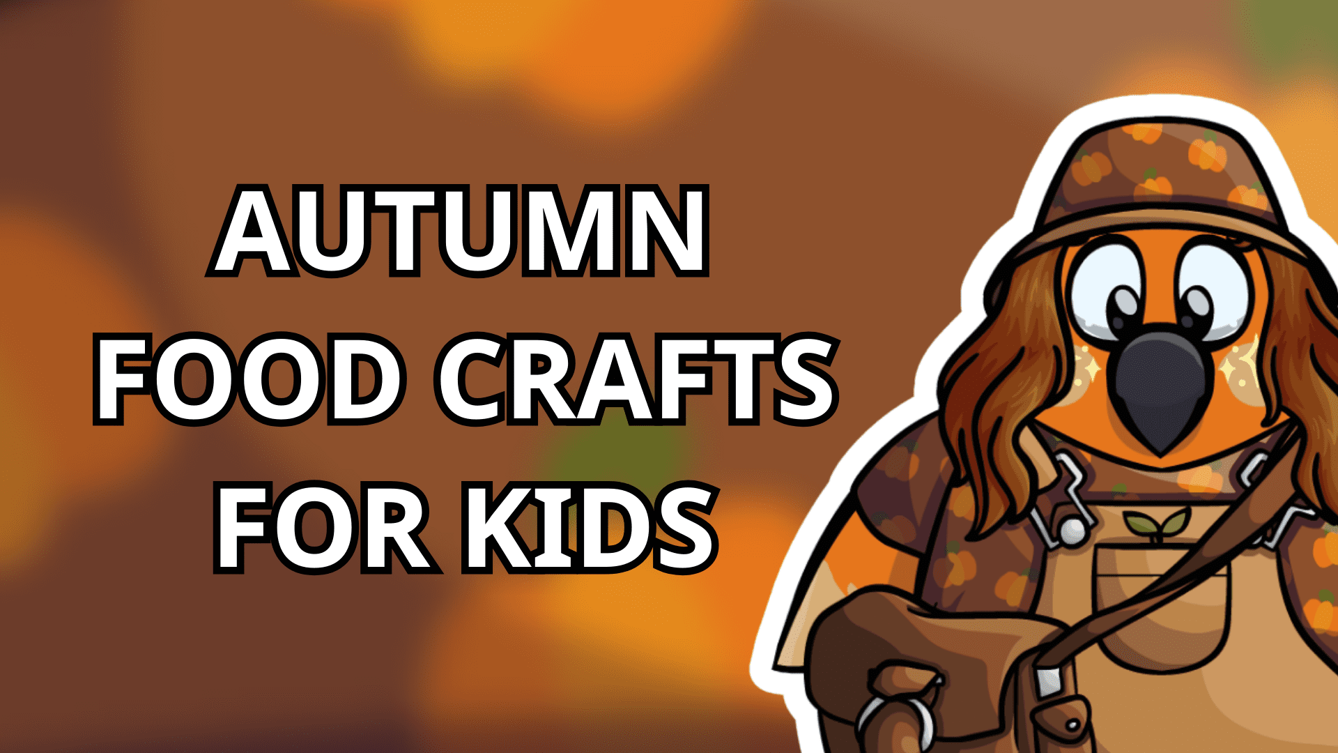 4 Autumn Food Crafts for Kids